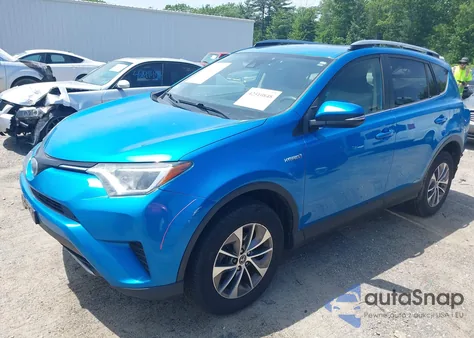 2018 Toyota Rav4 Hybrid Le из США, поврежденный, VIN JTMRJREV6JD252410